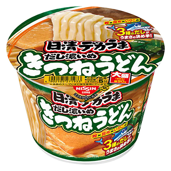 Nissin Deka-Uma Kitsune Udon package