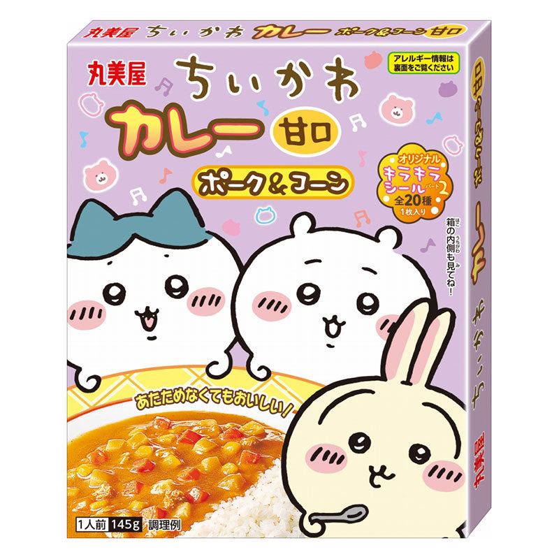 마루미야 치이카와 카레 돼지고기 & 콘 순한맛 160g