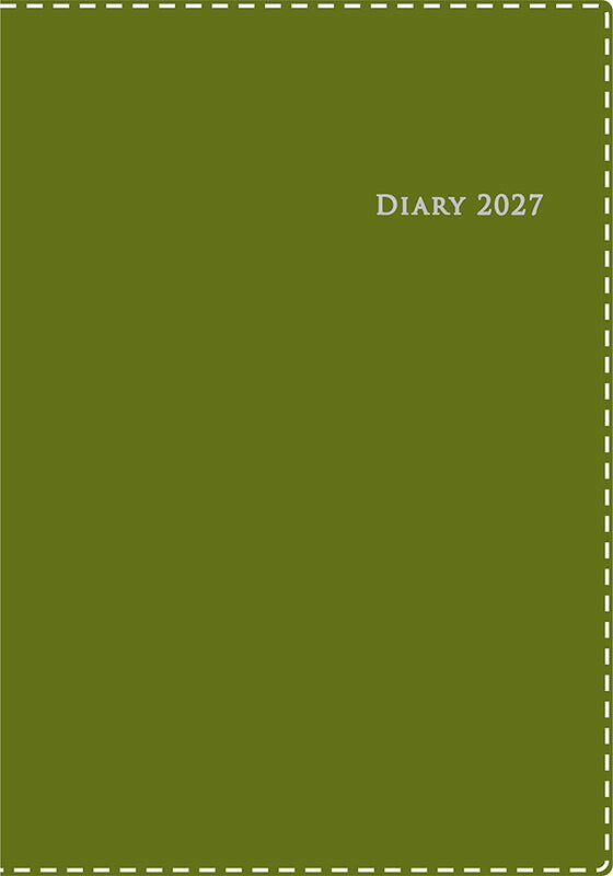 Takahashi Desk Diary Casual 6 No.436 Moss Green 2027