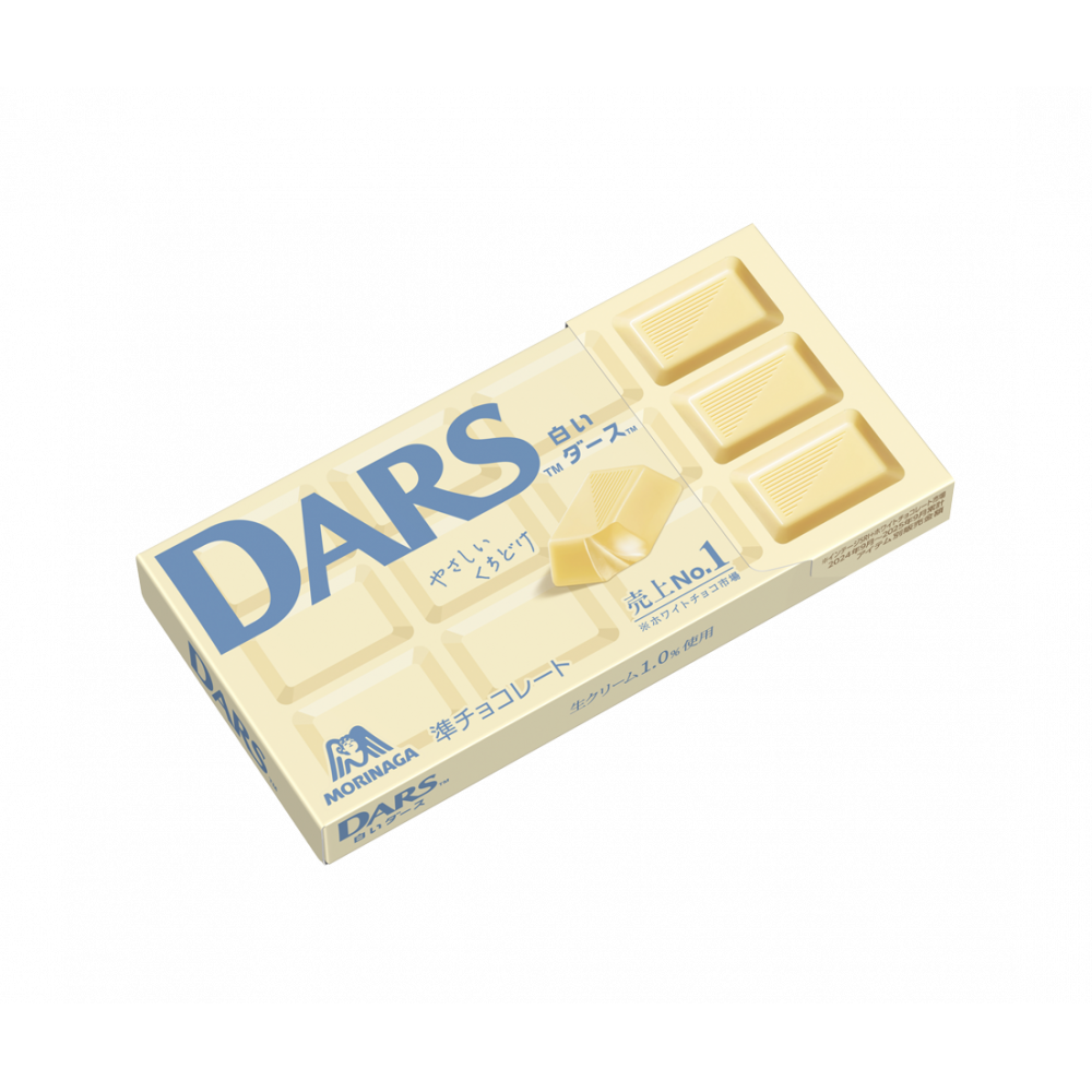 Morinaga White DARS chocolate 47g box