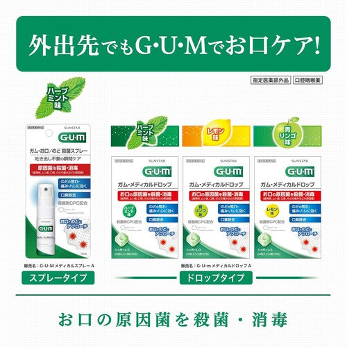 GUM Medical Drops Lemon Flavor 24 Count (Designated Quasi-Drug) - image 4