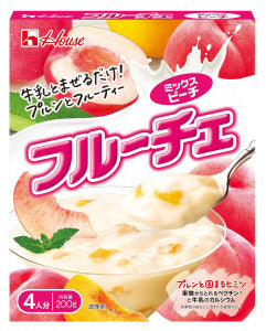 House Fruiche Mixed Peach dessert mix 200g package