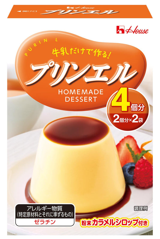 House Purin El milk pudding mix 54g package