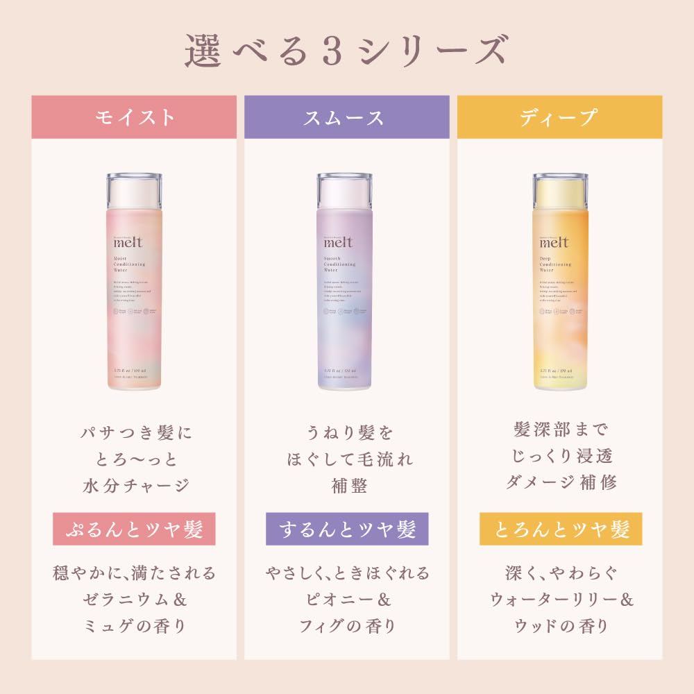 멜트 모이스트 헤어워터 170mL