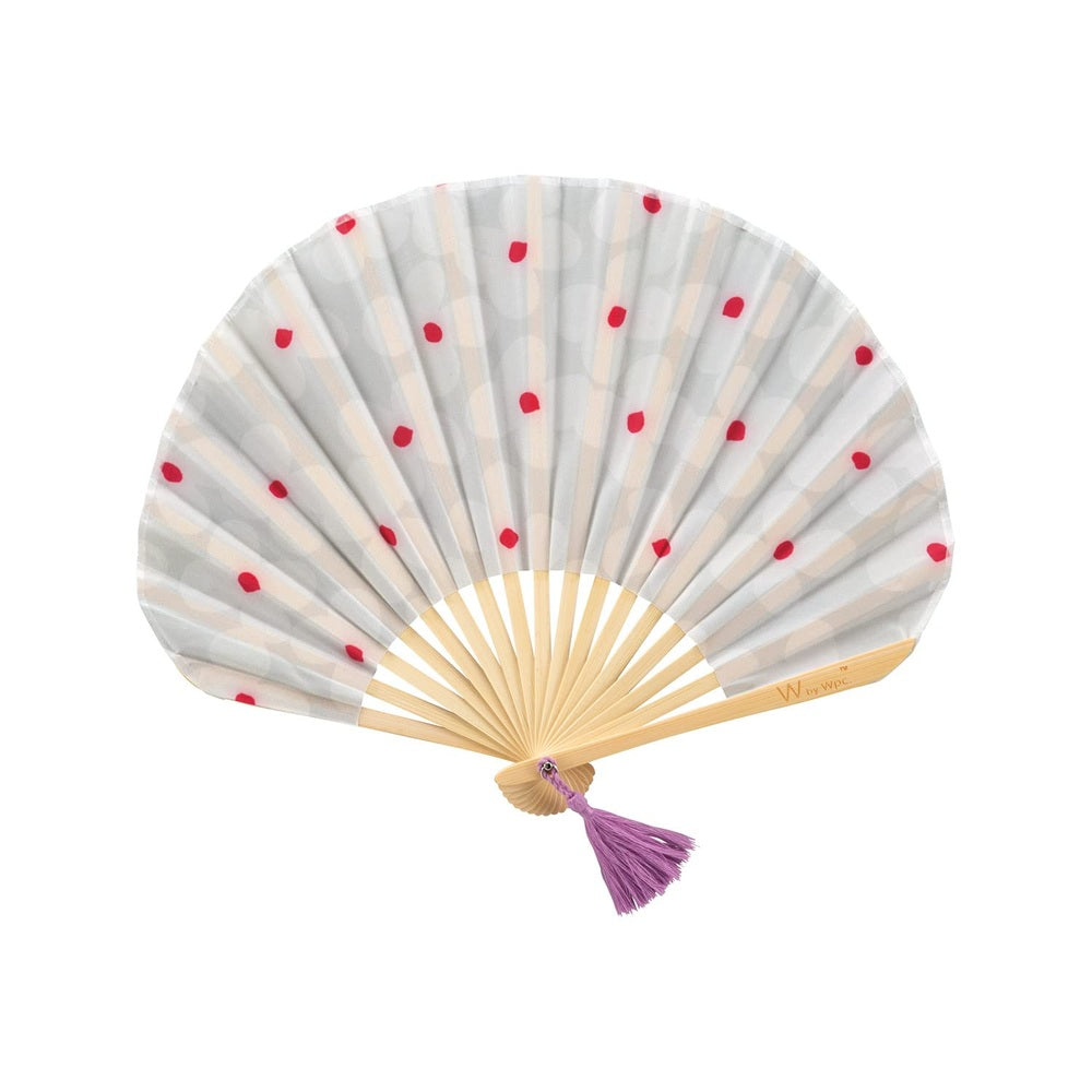 【2025】Wpc. Patterns Gift Boxed Fan, Merry Flower Off W084-372-204 | Yukata, Festival, Heat Prevention, Fashionable, Cute