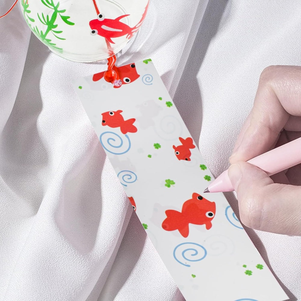 Wind Chimes, Goldfish, Cherry Blossoms, Glass Wind Chimes, Set of 4, Handmade Wind Chimes, Edo Chimes, Cute, Entryway Wind Chimes, Fashionable, Clear Sounds, Outdoors, Indoors, Goods, Good Luck, Gift, Stylish, Interior, Gift, Home Decoration (Goldfish)