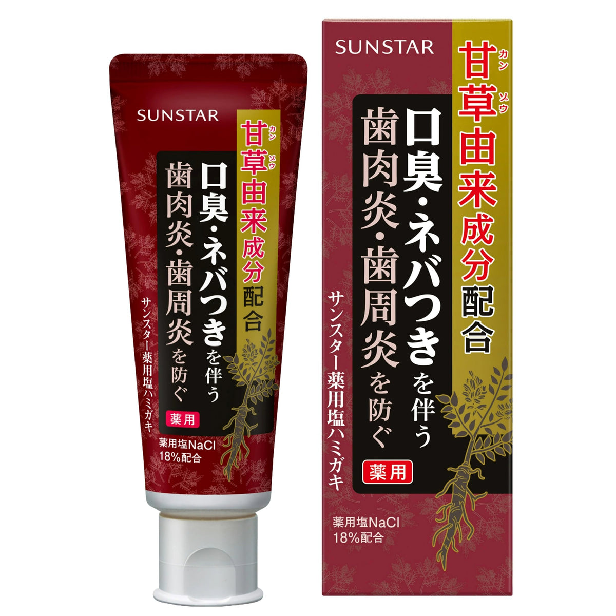 치약 선스타 소금치약 85g