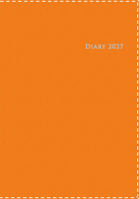 Takahashi Desk Diary Casual 4 No.434 Orange 2027