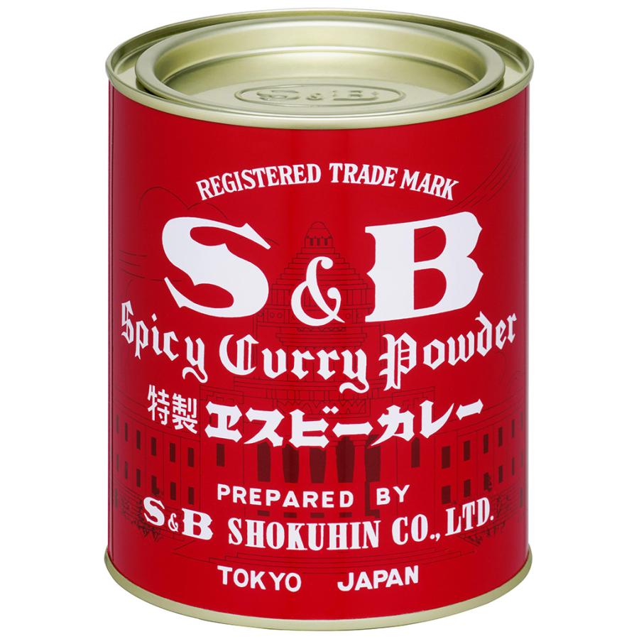 S&B Aka-kan Curry Powder 400g can