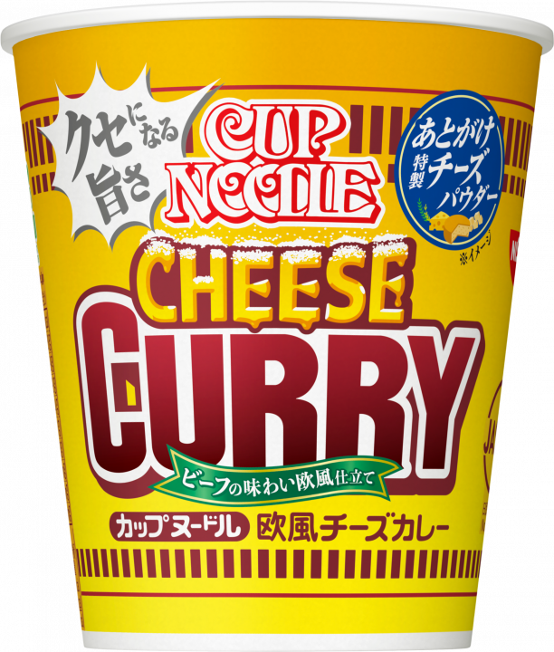 Nissin Cup Noodle Euro Cheese Curry