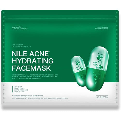 NILE Acne Care Night Pack 30 Sheets, for Men & Women (Quasi-Drug) - image 1