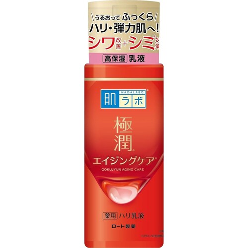 Hada Labo Gokujyun Medicated Firming Milk 140mL, Fragrance-Free (Quasi-Drug) - image 1