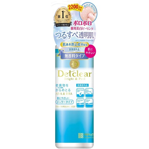 DET Clear Bright & Peel Peeling Jelly, Fragrance-Free (Quasi-Drug) - image 1