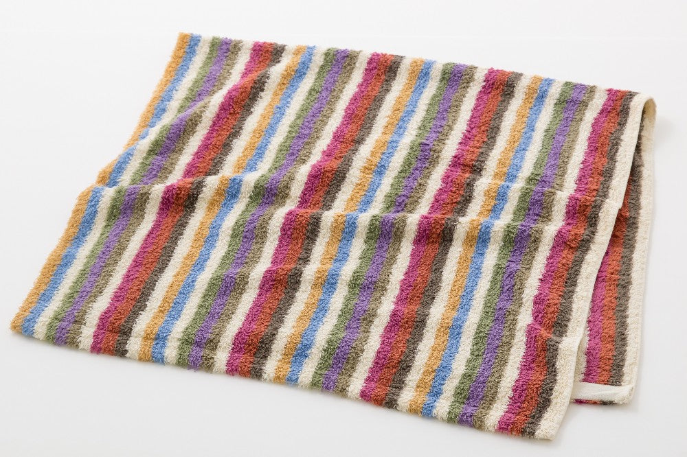 Imabari Sugoi Towel Stripe Bath Towel – Made in Japan - image 1