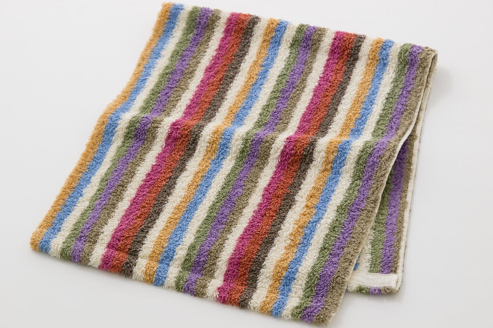 Imabari Sugoi Towel Stripe Face Towel – Made in Japan - image 1